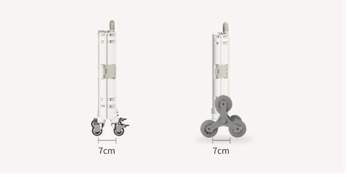 collapsible shopping cart with wheels